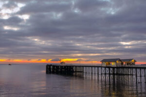 Sunrise at Penarth Pier Andy Kettlewell/ Pistyll Productions